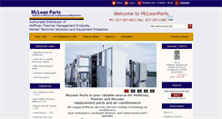 Desktop Screenshot of mcleanparts.com